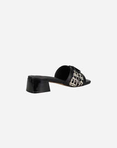 LAURA BIAGIOTTI 9034 SANDALE DESIGN CU CATARAMA BLACK