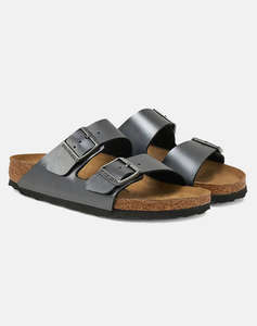 BIRKENSTOCK F25 SYNTHETICS ARIZONA BF METALLIC BLACK 35 - 43 NARROW SEASONAL INCALTAMINTE DE DAMA