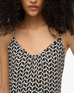 SUPERDRY D2 OVIN CAMI MAXI DRESS ROCHIE DE DAMA