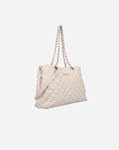 LOVE TO LOVE by GAI MATTIOLO LTL01 GEANTA MATLASATA CU FERMOAR BEIGE