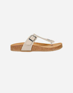 EASYWALK 335A2177S SANDALE CU CATARAMA BEIGE