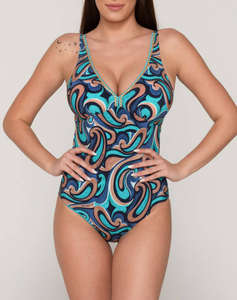 LUNA Drop swimsuit with molded triangle cup