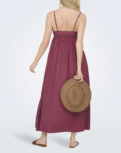 ONLY ONLBRIAR STRAP LONG DRESS WVN
