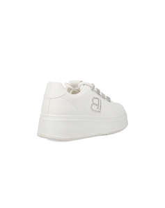 LAURA BIAGIOTTI 8932 INCALTAMINTE CASUAL CU SIRETURI STRASS WHITE