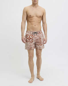JACK&JONES JPSTMAUI JJSWIM AOP TILES AKM