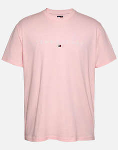 TOMMY JEANS TJM REG LINEAR LOGO TEE EXT