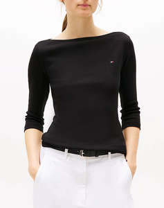 TOMMY HILFIGER NEW CODY SLIM BOAT-NK 3/4SLV