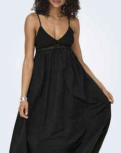ONLY ONLBRIAR STRAP LONG DRESS WVN