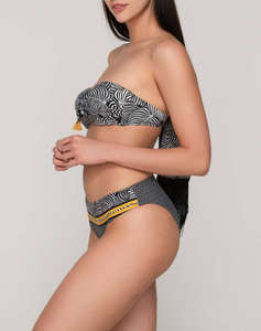 LUNA Zebra strapless with molded cup