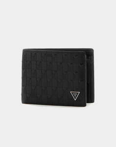 GUESS MADRID BILLFOLD W COIN POCKET PORTOFEL DE BARBATI (Dimensiuni:10.2 x 8 x 0,5cm.)