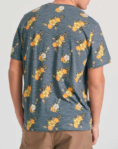 FUNKY BUDDHA Bluza de barbati Maneca Scurta Cu Imprimeu