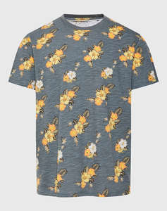 FUNKY BUDDHA Bluza de barbati Maneca Scurta Cu Imprimeu