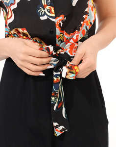DESIGUAL D2 JUMPSUIT_PAISLEY_LACROIX PANTALONI DE DAMA
