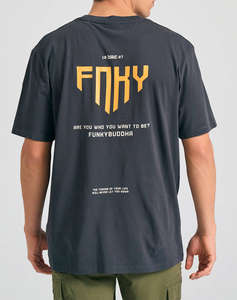 FUNKY BUDDHA Bluza de barbati Maneca Scurta Cu Imprimeu