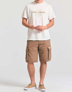 FUNKY BUDDHA Bluza de barbati Maneca Scurta Cu Imprimeu