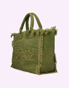MC2 VANITY PATCH-ACC. BORSA CANVAS DONNA PATCH-ST BARTH 52 (Dimensiuni :40 x 32 x 20cm.)