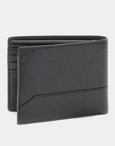 GUESS BRCLN BLFLD W S FLT W COIN PKT PORTOFEL DE BARBATI (Dimensiuni: 12 x 9.5 x 2.5cm.)