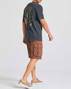 FUNKY BUDDHA Bluza de barbati Maneca Scurta Cu Imprimeu