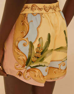 FARM RIO BANANA ROYALTY KALENDOSCOPE MULTICOLOR SHORTS