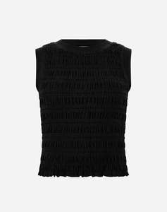 GUESS CLAIRE SL SMOCK TANK TOP TRICOTAT DE DAMA