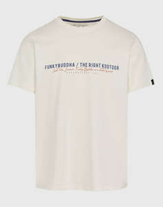 FUNKY BUDDHA Bluza de barbati Maneca Scurta Cu Imprimeu