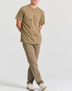 FUNKY BUDDHA Bluza de barbati Maneca Scurta Cu Imprimeu