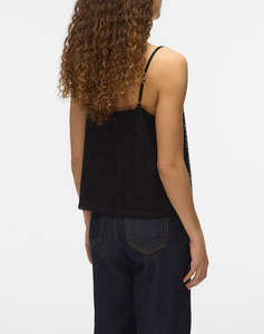 VERO MODA VMMAYA V-NECK SINGLET TOP JRS