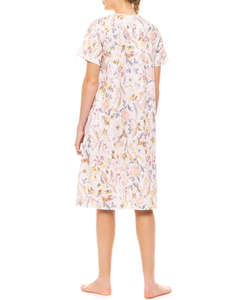 PINK LABEL NIGHTGOWN CLASSIC FLORAL ROSE