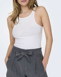 ONLY ONLKENYA LIFE RIB TANK TOP JRS NOOS
