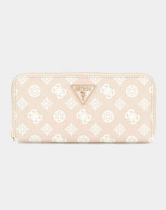 GUESS LAUREL SLG LARGE ZIP AROUND PORTOFEL DE DAMA (Dimensiuni: 21 x 10 x 2cm.)