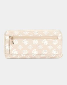 GUESS LAUREL SLG LARGE ZIP AROUND PORTOFEL DE DAMA (Dimensiuni: 21 x 10 x 2cm.)