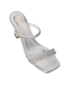 SANTE 25-265 MULE SANDALS STRAS