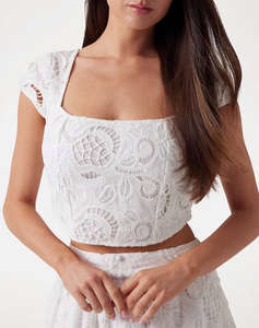 GUESS SL DOMITILLE CORSET TOP BLUZA DE DAMA