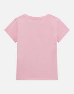 GUESS SS T-SHIRT - MID ORGANIC CO STR JERSEY 160 BLUZA DE COPII GIRL