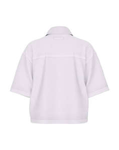 GUESS JEANS GJ BOXY SS SHIRT - ECO ORG CO NATURAL RG WHITE CAMASA DE DAMA