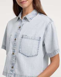 GUESS JEANS GJ BOXY SS SHIRT CAMASA DE DAMA
