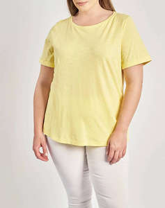 PARABITA Basic bluza de bumbac cu maneca scurta cu rever