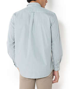 THE BOSTONIANS CAMASA ACORN POPLIN REGULAR FIT Stripe POPLIN Button-down Regular Fit