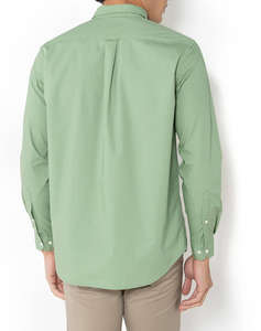 THE BOSTONIANS CAMASA POPLIN REGULAR FIT Plain POPLIN Button-down Regular Fit