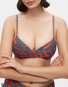 MINERVA BRA TRNGL PADDED SIMON 75B PETROL-EKAI A