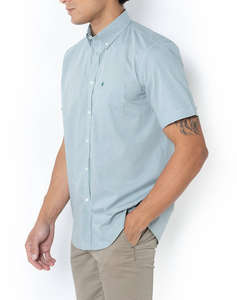 THE BOSTONIANS CAMASA CHESTER REGULAR FIT MiniCheck POPLIN Button-down Regular Fit