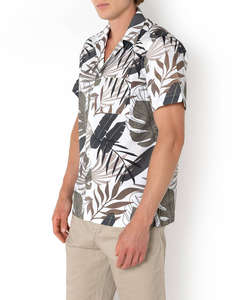 THE BOSTONIANS CAMASA CHARLES CUSTOM FIT Print POPLIN Bayron Custom FIT