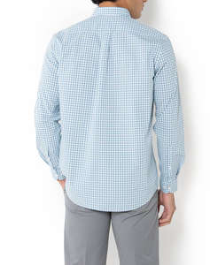 THE BOSTONIANS CAMASA MAVERICK REGULAR FIT MedCheck POPLIN Button-down Regular fit