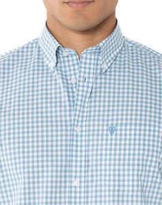 THE BOSTONIANS CAMASA MAVERICK REGULAR FIT MedCheck POPLIN Button-down Regular fit