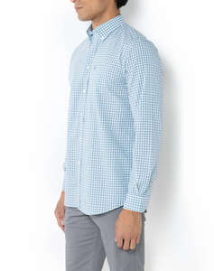 THE BOSTONIANS CAMASA MAVERICK REGULAR FIT MedCheck POPLIN Button-down Regular fit