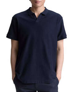 TOM TAILOR STRUCTURED RESORT COLLAR BLUZA DE BARBATI