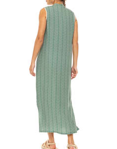 PINK LABEL BEACHWEAR LONG JUGLE GREEN