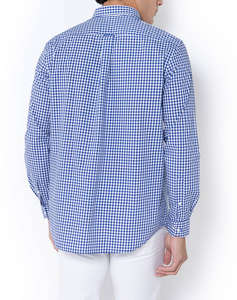THE BOSTONIANS CAMASA MAVERICK REGULAR FIT MedCheck POPLIN Button-down Regular fit