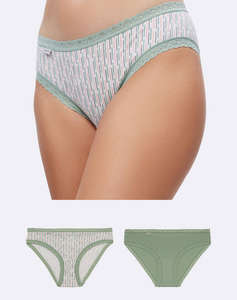 MINERVA LENJ.DAMA 2PCS BIKINI COTT.TOUCH