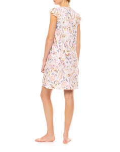 PINK LABEL NIGHTGOWN FLORAL ROSE